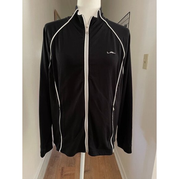 Lauren Ralph Lauren Jackets & Blazers - EUC Lauren Ralph Lauren Active Black Zip-Up Jacket